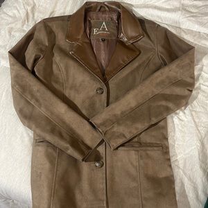 Armani Emporio Brown Suede Jacket